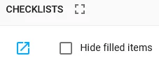 Checklist in EAM Light