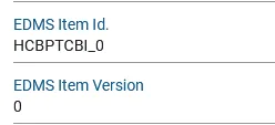 How to link an EDMS Item to an EAM Part and related Assets